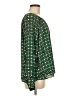 CAbi 100% Polyester Green 3/4 Sleeve Blouse Size M - photo 4