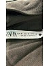 Zara Black Brown Long Sleeve Blouse Size S - photo 7
