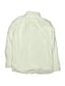 Gap Kids Solid Green Long Sleeve Button-Down Shirt Size 10 - photo 2