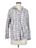 Aerie Plaid Gray Long Sleeve Button-Down Shirt Size S - photo 1