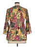 Chloe+Rene 100% Polyester Yellow 3/4 Sleeve Blouse Size S - photo 2