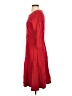 Lands' End Solid Red Casual Dress Size S - photo 5