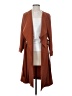 One One Six 100% Polyester Brown Coat Size S - photo 1