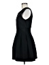VERTIGO Solid Black Cocktail Dress Size M - photo 5