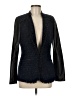 Rebecca Taylor Black Blue Blazer Size 8 - photo 1