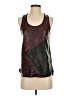 Tibi Burgundy Sleeveless Top Size 2 - photo 1