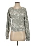 J.Crew 100% Cotton Metallic Silver Pullover Sweater Size XS - photo 1