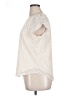 DKNY Ivory Short Sleeve Blouse Size XL - photo 5