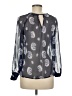 The Limited Gray Long Sleeve Blouse Size M - photo 2