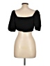 Wild Fable Black Short Sleeve Top Size L - photo 2