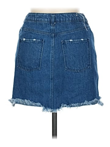 Divided by H&M Denim Skirt (view 2)