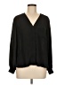 ASOS Design 100% Polyester Black Long Sleeve Blouse Size 6 - photo 1