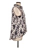 Quintessential 100% Polyester Animal Print Ivory Sleeveless Blouse Size L - photo 4