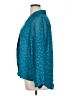 Cj Banks 100% Polyester Teal 3/4 Sleeve Blouse Size 1X - photo 5