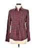 Eddie Bauer Plaid Red Long Sleeve Button-Down Shirt Size M - photo 1