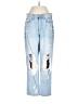 JBD 100% Cotton Graphic Blue Jeans Size 27 waist - photo 1