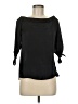 Love, Fire 100% Polyester Black 3/4 Sleeve Blouse Size M - photo 1