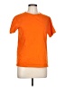 Assorted Brands Solid Orange Short Sleeve T-Shirt Size L - photo 1