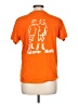 Assorted Brands Solid Orange Short Sleeve T-Shirt Size L - photo 2