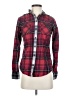 Eddie Bauer Plaid Red Long Sleeve Button-Down Shirt Size XS - photo 1