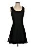 Just Fab 100% Polyester Solid Black Casual Dress Size S - photo 1