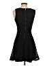 Just Fab 100% Polyester Solid Black Casual Dress Size S - photo 2