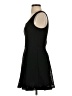 Just Fab 100% Polyester Solid Black Casual Dress Size S - photo 5