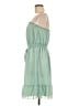 Unbranded 100% Polyester Polka Dots Green Casual Dress Size M - photo 5