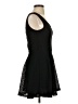 Just Fab 100% Polyester Solid Black Casual Dress Size S - photo 4