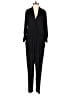 Astr 100% Polyester Solid Black Jumpsuit Size S (estimated) - photo 1