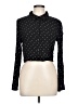 Forever 21 Polka Dots Black Long Sleeve Blouse Size L - photo 1