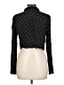 Forever 21 Polka Dots Black Long Sleeve Blouse Size L - photo 2