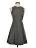 J.Crew Solid Gray Casual Dress Size 2 (petite) - photo 1