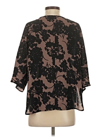 Paper Crown 3/4 Sleeve Blouse (view 2)