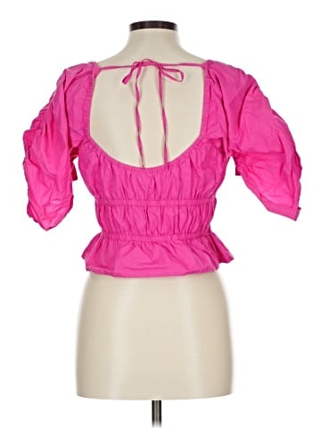 Derek Lam Collective Short Sleeve Blouse (view 2)