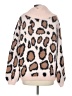 Umgee Animal Print Pink Pullover Sweater Size S - photo 2