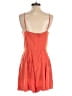 1.State 100% Rayon Solid Orange Romper Size S - photo 2