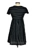 Sequin Hearts Stripes Black Casual Dress Size S - photo 2