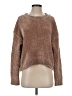 Silence and Noise 100% Polyester Metallic Brown Pullover Sweater Size S - photo 1