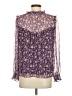 Draper James 100% Polyester Purple Long Sleeve Blouse Size S - photo 2
