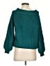 Kirundo Solid Teal Pullover Sweater Size S - photo 2