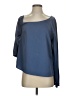 Shilla Blue Long Sleeve Blouse Size S - photo 1