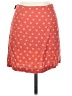 Olivaceous 100% Rayon Hearts Red Casual Skirt Size S - photo 2