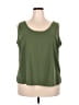 Essentials by Milano Green Casual Dress Size 2X - photo 1