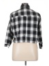 Unbranded Checkered-gingham Black 3/4 Sleeve Blouse Size XL - photo 2