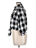 Unbranded Checkered-gingham Black 3/4 Sleeve Blouse Size XL - photo 5