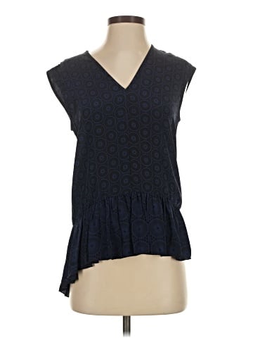 Tibi Sleeveless Silk Top (view 1)