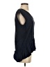 Tibi 100% Silk Blue Sleeveless Silk Top Size 2 - photo 4