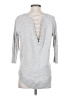 Express Silver Pullover Sweater Size XS - photo 2