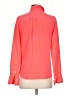 J.Crew 100% Silk Color Block Orange Long Sleeve Silk Top Size 0 - photo 2